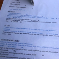 Bartoque menu