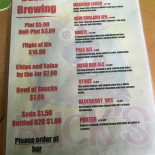 Buck's Brewing Piatti
