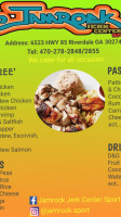 Jamrock Jerk Center Sport menu