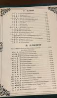 Li Zhou Seafood menu