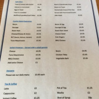 Bwyty Bach Catrin menu