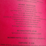 Trattoria Dei Cacciatori menu