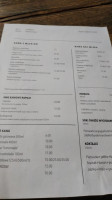 Synergia menu