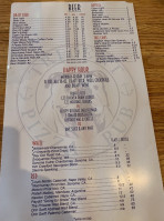 Trident Pizza Pub menu