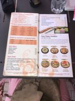 Silver Spoon Thai Sushi menu