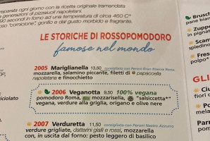 Rossopomodoro menu