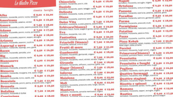 Pizzeria Alba Di Cuko Armand menu