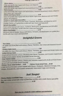 Taco Bob's Fiesta Grill menu