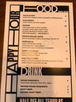 Volcano Rabbit menu