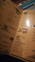 Pilot Club, Bārs menu