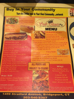 Sub Queen menu