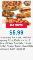 Domino's Pizza food