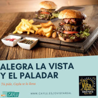 Cerveceria O Vista Real food