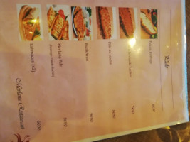 Mevlana menu