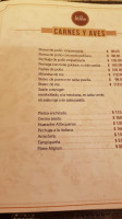 La Perla menu