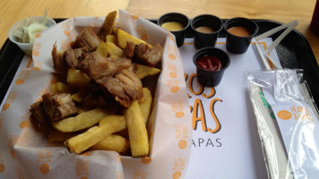 Perros & Papas Salchipapas food