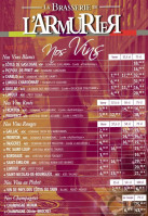 La Brasserie De L'armurier menu