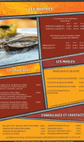 Le Skiff menu