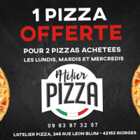 Atelier Pizza Riorges food