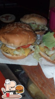 Hot Dog 's Hamburguesas Lacho Jr food