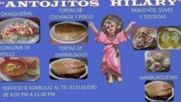 Antojitos Hilary food