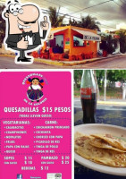 Quesadillas de la Colonia food