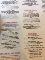 Frisco Diner menu