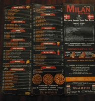 Milan Pizza inside