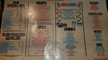 Tasty Grill menu