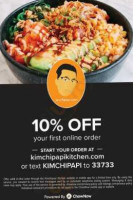 Kimchipapi Kitchen food