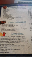 Cielito Lindo Family menu