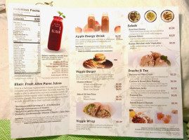 Reviver Foods Co menu