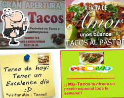 Mix Tacos food