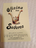 Oficina Dos Sabores menu