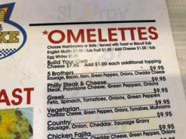 Not Another Pancake House menu