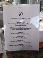 The Butcher Bird menu