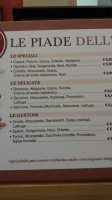 La Piadineria menu