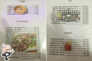 Pizzeria Eva Bechet menu