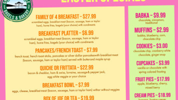 Greenwood Lake Bagels Bakery menu