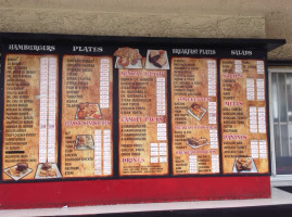 Big Ray's Drive-in menu