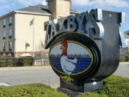 Zaxby's Chicken Fingers Buffalo Wings outside