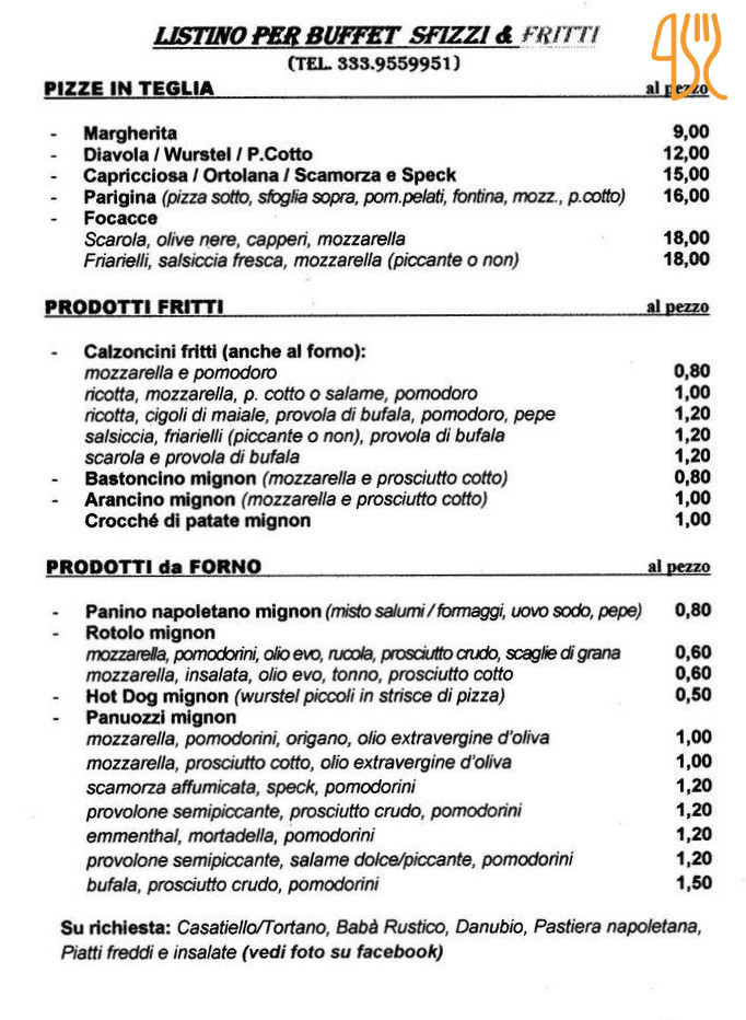 Sfizzi Fritti Carta
