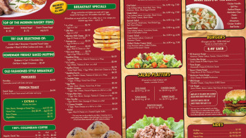 Jeco's Deli Catering menu