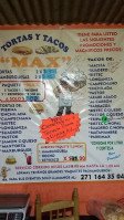 Tortas Y Tacos Max menu