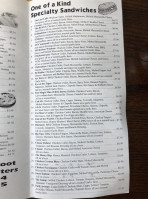 Eddy's Deli menu