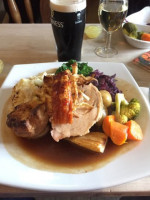 The Cross Inn food