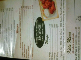 Mike's Pizzeria menu