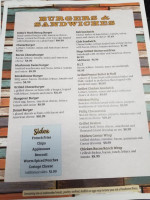 Second Chance Diner menu