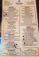 Valhalla Brewing Co menu