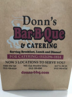 Donn's Texas Bbq food